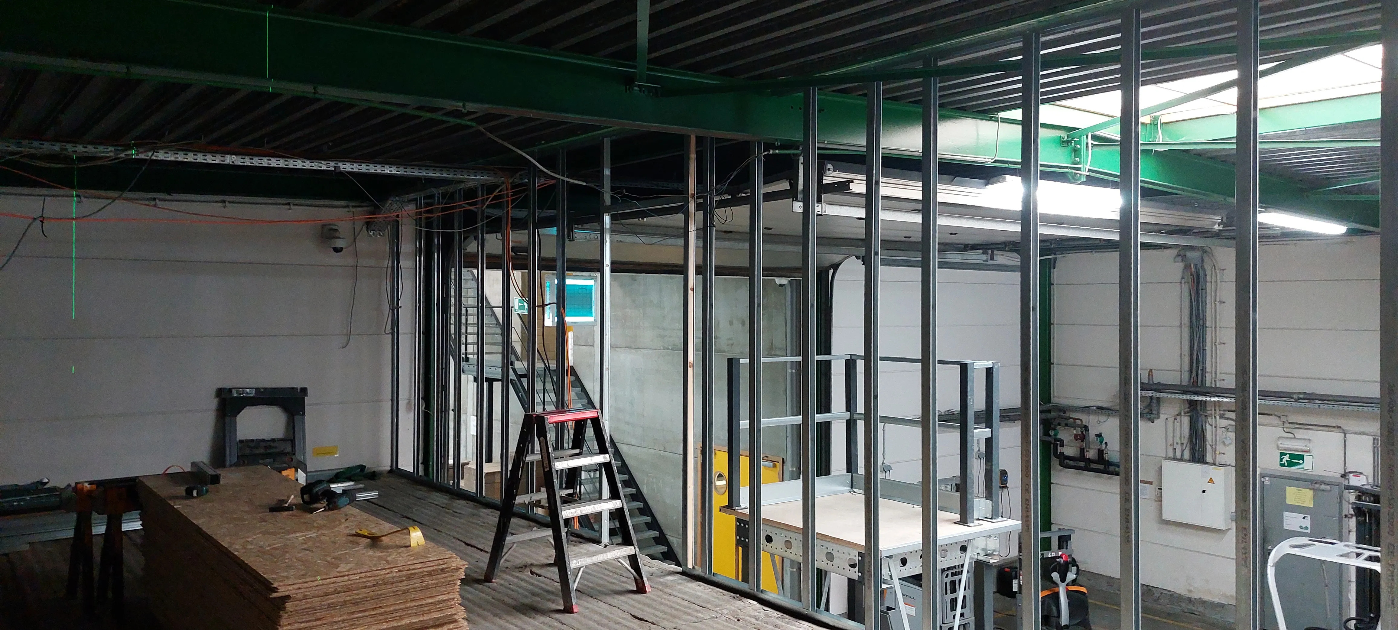 Metal Stud geraamte plaatsen Gent